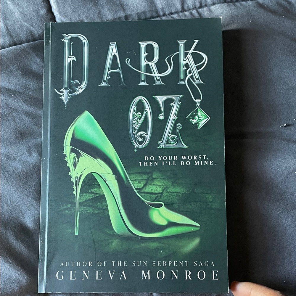 Dark Oz Book with Green Cover